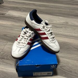 Adidas Samba red and navy Sneakers